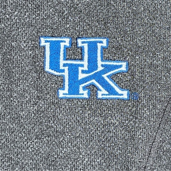 UK University of Kentucky Wildcats Grey Quarter Zip Lightweight Pullover Size XS - Picture 5 of 7